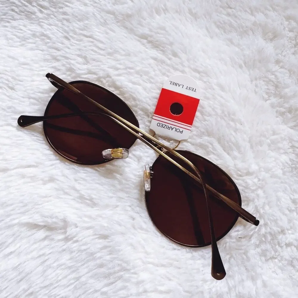 Brielle Bright Red Polarized Mirrored Sunglasses